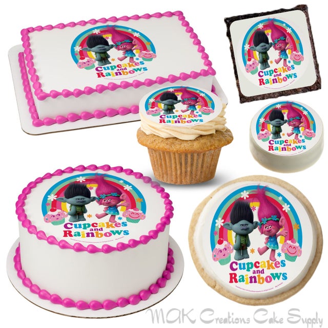 DreamWorks Trolls Cupcake Liners, 50-Count – Cakes Dreamer