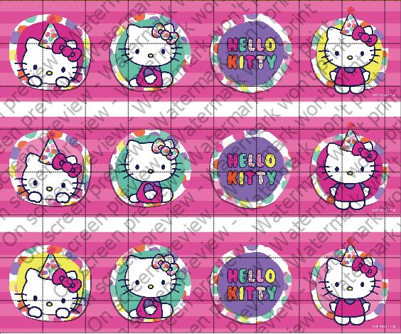Printable Hello-Kitty Cupcake Wrapper - Parties and Patterns