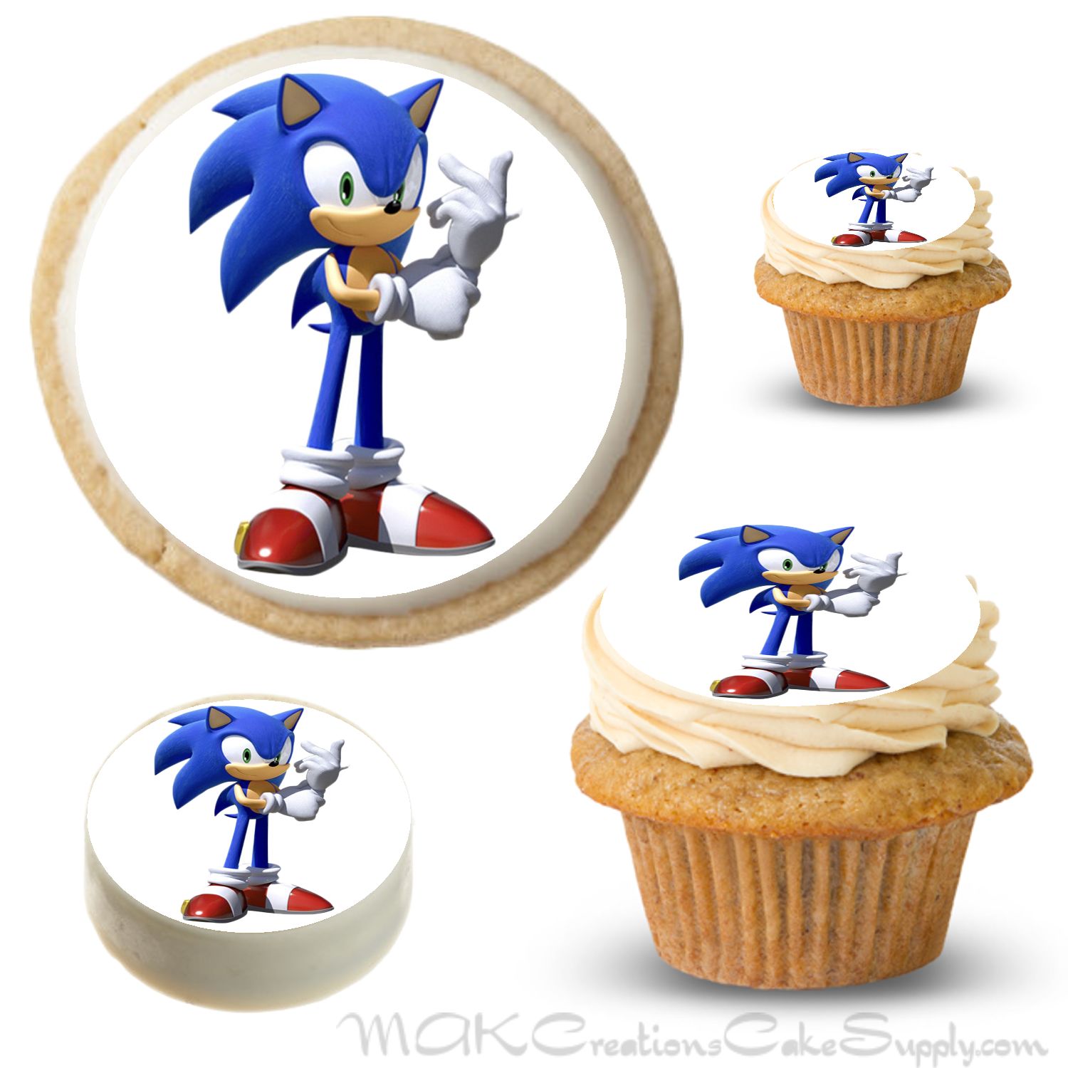 Sonic the Hedgehog Cake Stickers, Cake Stickers, Sonic the Hedgehog Cake  Topper, Sonic the Hedgehog Cake, Sonic the Hedgehog Cupcakes, Sonic the  Hedgehog Cookies