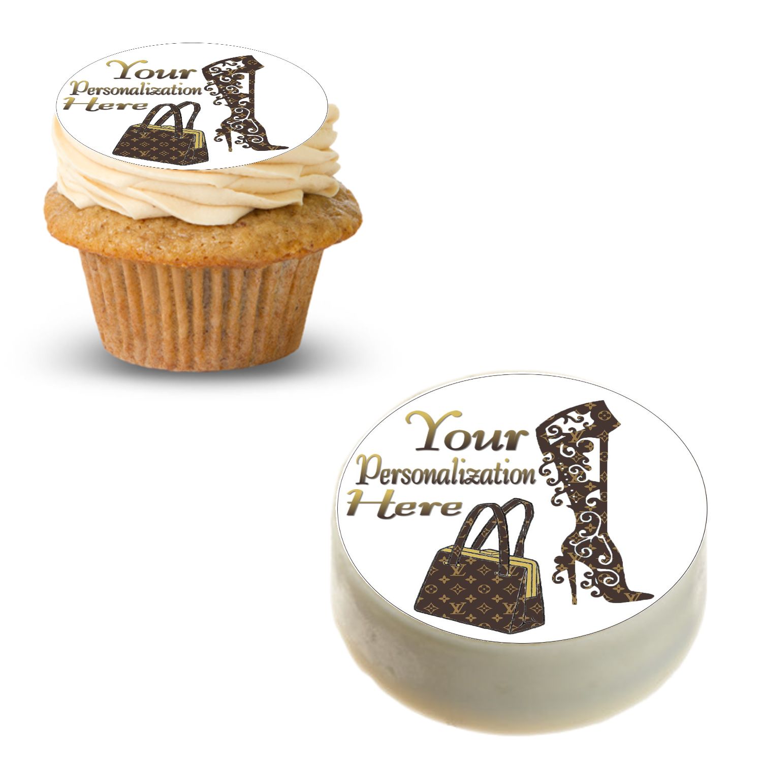 Louis Vuitton LV2 Edible Cake Toppers – Ediblecakeimage