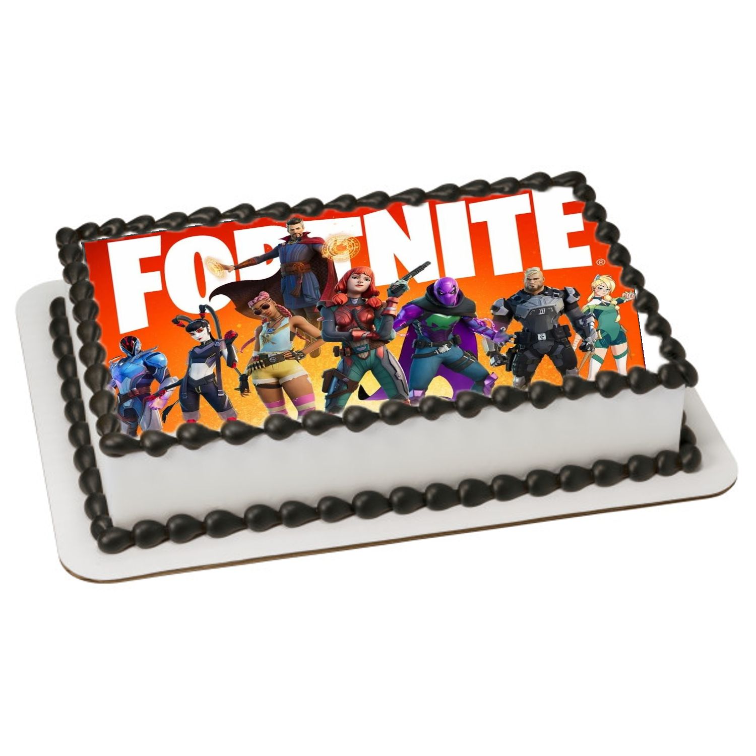 Fortnite Edible Cake topper — Ediblektoppers