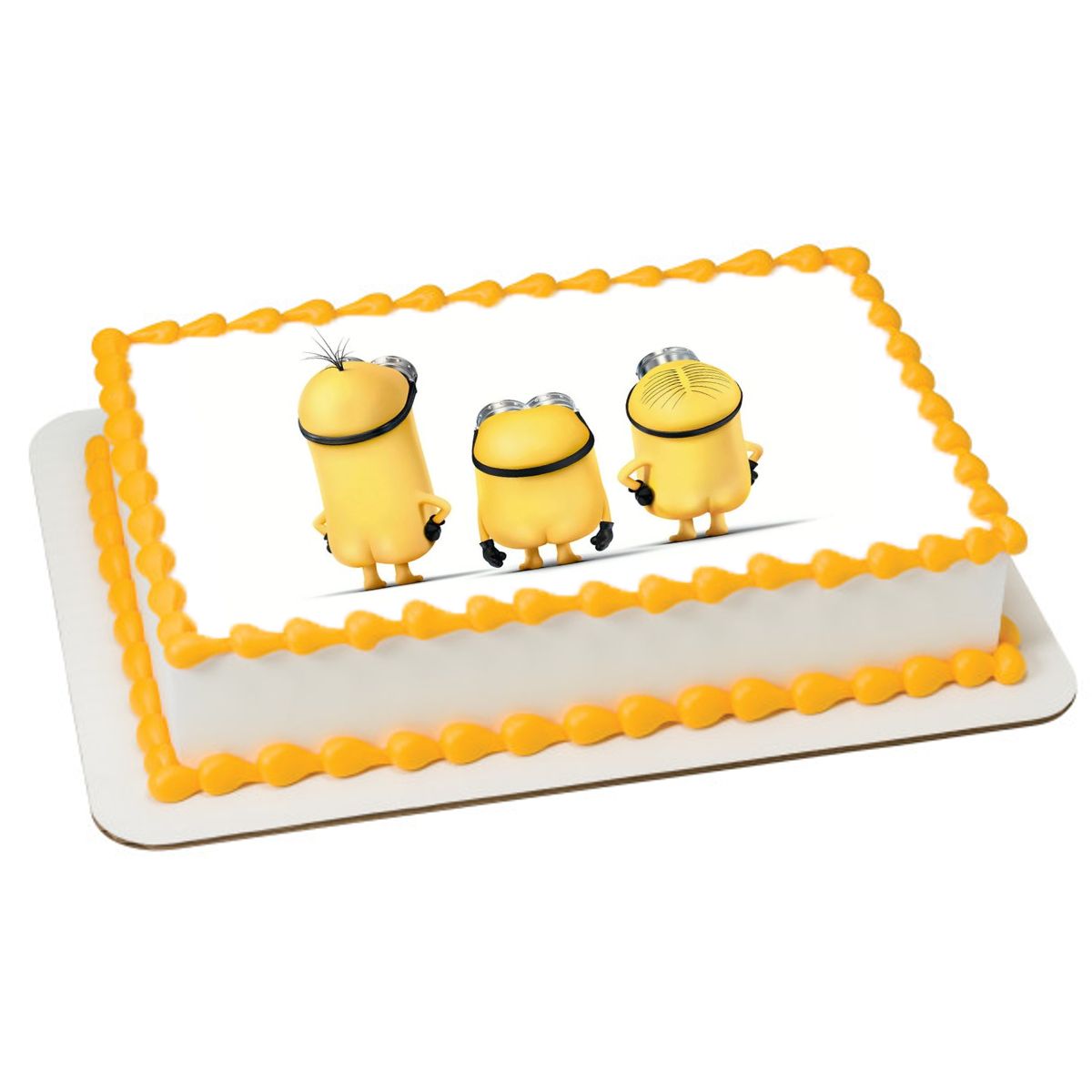 minions birthday cake toppers