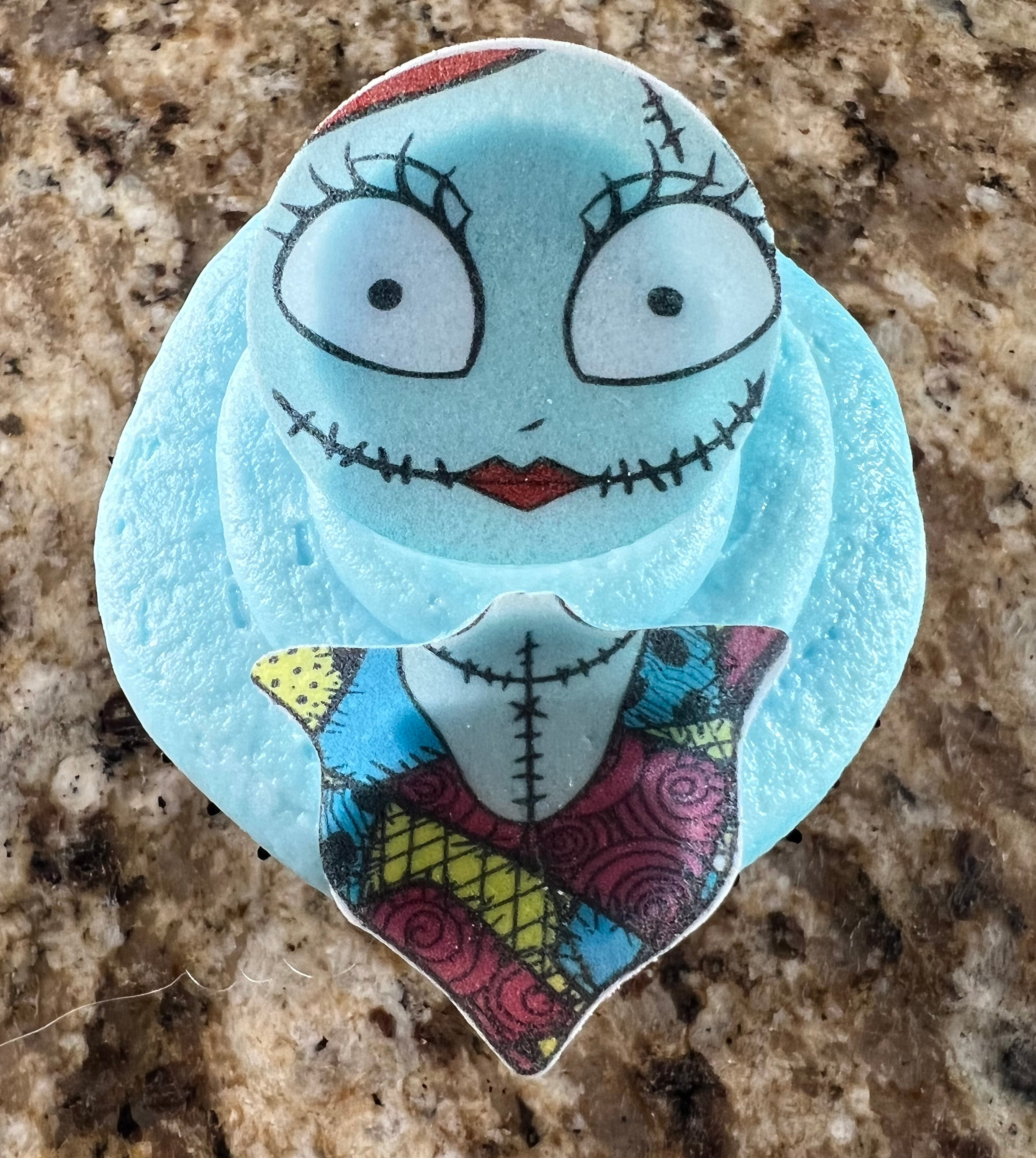The Nightmare Before Christmas Best Edible Cake Topper Image